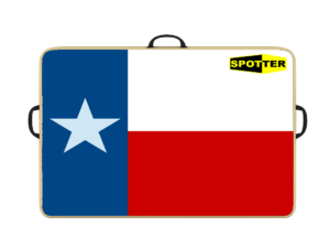 Bouldering Dab Mat - Texas Flag